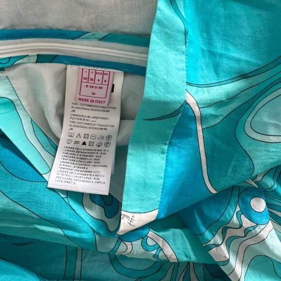 NWOT ！Pucci Orchidee high-rise cotton maxi skirt - Picture 12 of 12